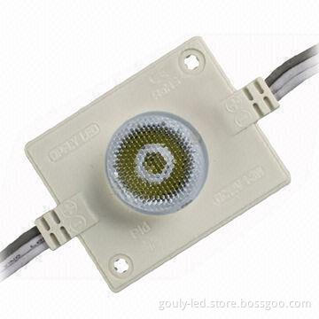 High-power LED module with waterproof/1W with lens, more bright